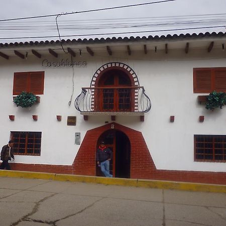هواراس Hospedaje Casa Blanca المظهر الخارجي الصورة